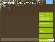 Tablet Screenshot of phoenixmortgagemaven.wordpress.com