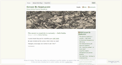 Desktop Screenshot of investbysimplicity.wordpress.com