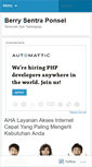 Mobile Screenshot of berrysentraponsel.wordpress.com