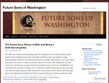 Tablet Screenshot of futuresons.wordpress.com