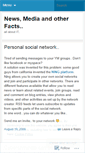Mobile Screenshot of newmediafacts.wordpress.com