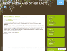Tablet Screenshot of newmediafacts.wordpress.com