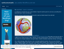 Tablet Screenshot of earthsciencetravels.wordpress.com