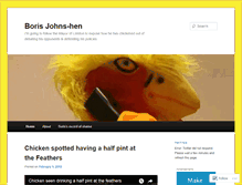 Tablet Screenshot of borisjohnshen.wordpress.com