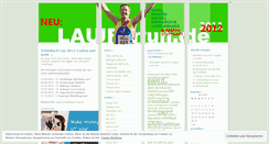 Desktop Screenshot of laufrun.wordpress.com