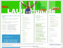 Tablet Screenshot of laufrun.wordpress.com