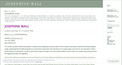 Desktop Screenshot of josephinewall.wordpress.com