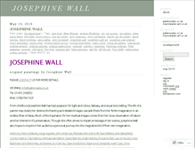 Tablet Screenshot of josephinewall.wordpress.com