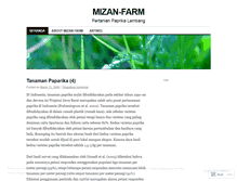 Tablet Screenshot of mizanfarm.wordpress.com