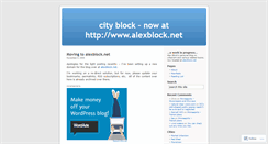 Desktop Screenshot of cityblock.wordpress.com