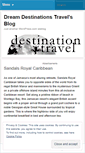 Mobile Screenshot of dreamdestinationstravel.wordpress.com