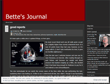 Tablet Screenshot of bettesjournal.wordpress.com
