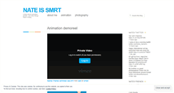 Desktop Screenshot of nateissmrt.wordpress.com