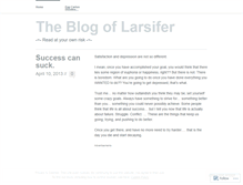 Tablet Screenshot of larsifer.wordpress.com