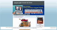 Desktop Screenshot of indodata2009.wordpress.com