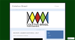 Desktop Screenshot of coletivosustentavel.wordpress.com