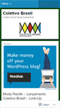 Mobile Screenshot of coletivosustentavel.wordpress.com