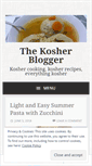 Mobile Screenshot of kosherblogger.wordpress.com