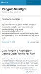 Mobile Screenshot of penguinsatalight.wordpress.com