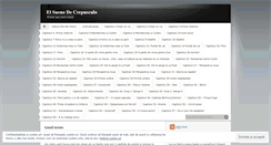 Desktop Screenshot of elsuenodecrepusculo.wordpress.com