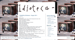 Desktop Screenshot of idiotecabologna.wordpress.com
