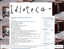 Tablet Screenshot of idiotecabologna.wordpress.com