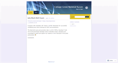 Desktop Screenshot of cottagegrovenationalkarate.wordpress.com