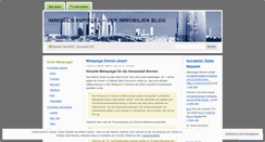 Desktop Screenshot of immobilienspiegel.wordpress.com
