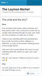 Mobile Screenshot of laymanmarket.wordpress.com