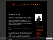 Tablet Screenshot of laymanmarket.wordpress.com