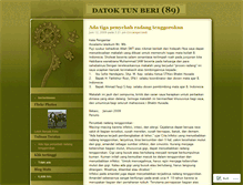 Tablet Screenshot of berisetiawan.wordpress.com