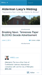 Mobile Screenshot of aldermanlacy.wordpress.com