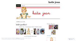 Desktop Screenshot of katiejean.wordpress.com