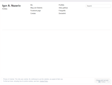 Tablet Screenshot of igornazario.wordpress.com