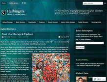 Tablet Screenshot of carlosreviews8.wordpress.com