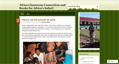 Desktop Screenshot of africaclassroomconnection.wordpress.com