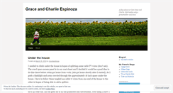 Desktop Screenshot of graceespinoza.wordpress.com