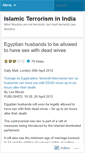 Mobile Screenshot of islamicterrorism.wordpress.com