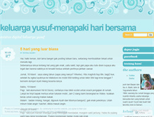 Tablet Screenshot of keluargayusufjogja.wordpress.com