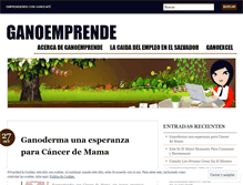 Tablet Screenshot of ganoemprende.wordpress.com