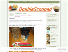 Tablet Screenshot of doublescooped.wordpress.com