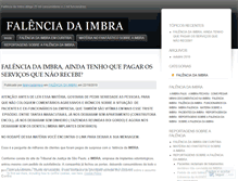 Tablet Screenshot of falenciadaimbra.wordpress.com