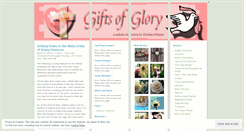 Desktop Screenshot of giftsofglory.wordpress.com