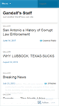 Mobile Screenshot of gandalf1316.wordpress.com