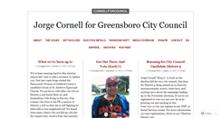 Desktop Screenshot of cornellforcouncil.wordpress.com