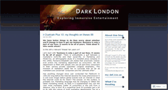 Desktop Screenshot of darklondon.wordpress.com