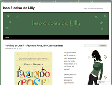 Tablet Screenshot of coisadelilly.wordpress.com