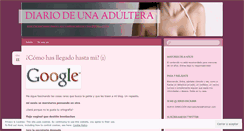 Desktop Screenshot of diariodeunaadultera.wordpress.com