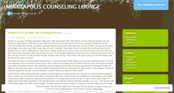 Desktop Screenshot of minneapoliscounselinglounge.wordpress.com