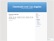 Tablet Screenshot of chemtrailslosangeles.wordpress.com